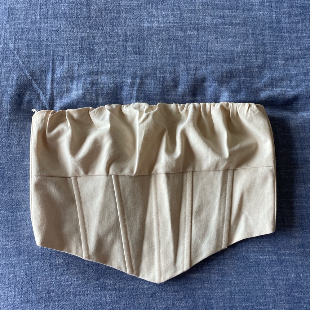 Stella Laguna Beach Cream Crop Top